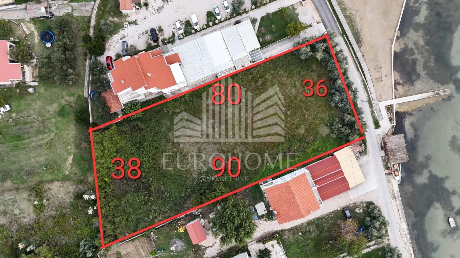 zadar- ljubač- prvi red do mora, građevinsko zemljište - slika 8