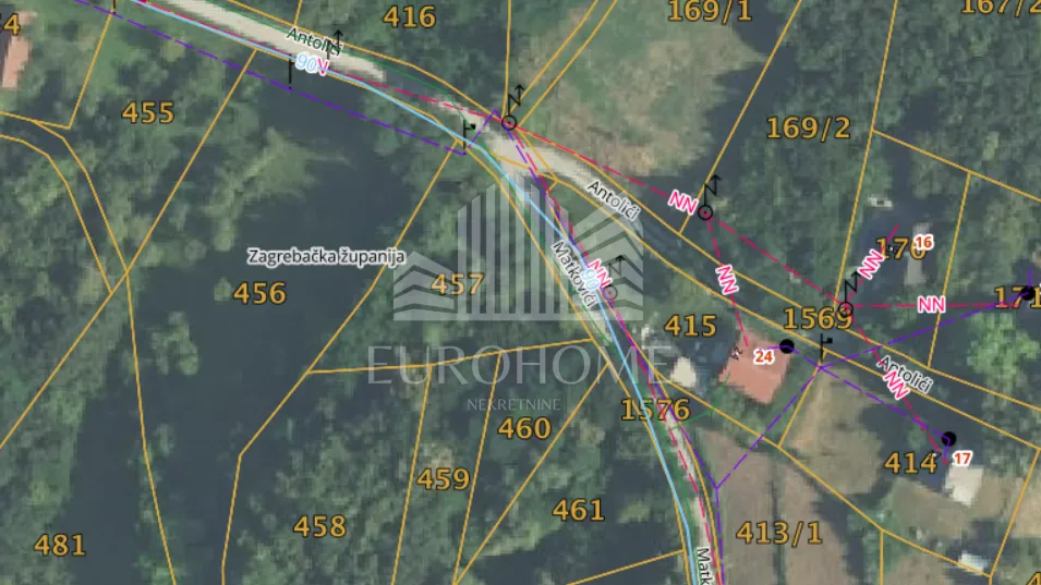 kupljenovo, parcela idealna za gradnju, infrastruktura dostupna - slika 2