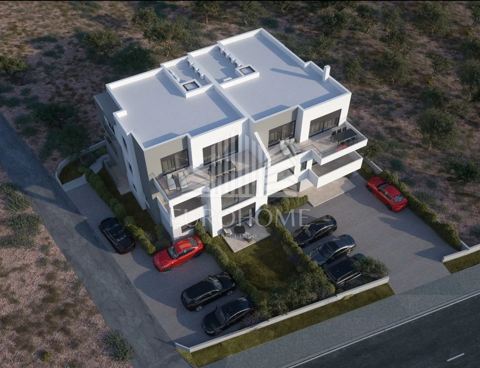 šibenik- brodarica- penthouse 90m od mora, 136m2 - slika 3