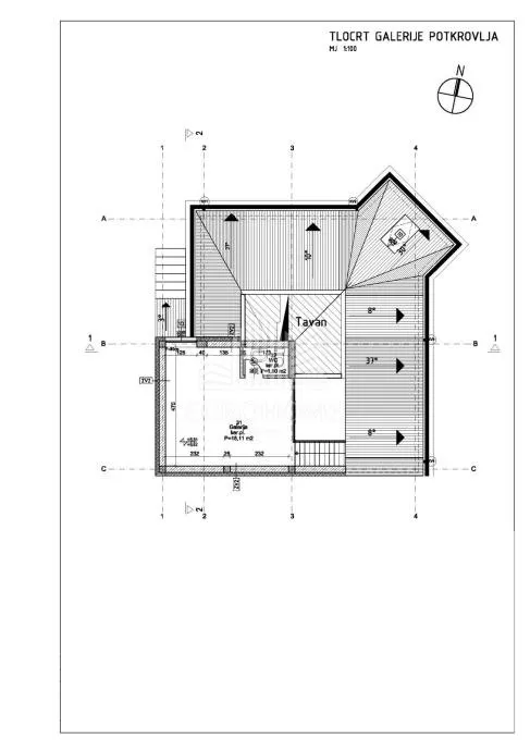 črnomerec, dvosoban stan, 93 m2 - slika 11
