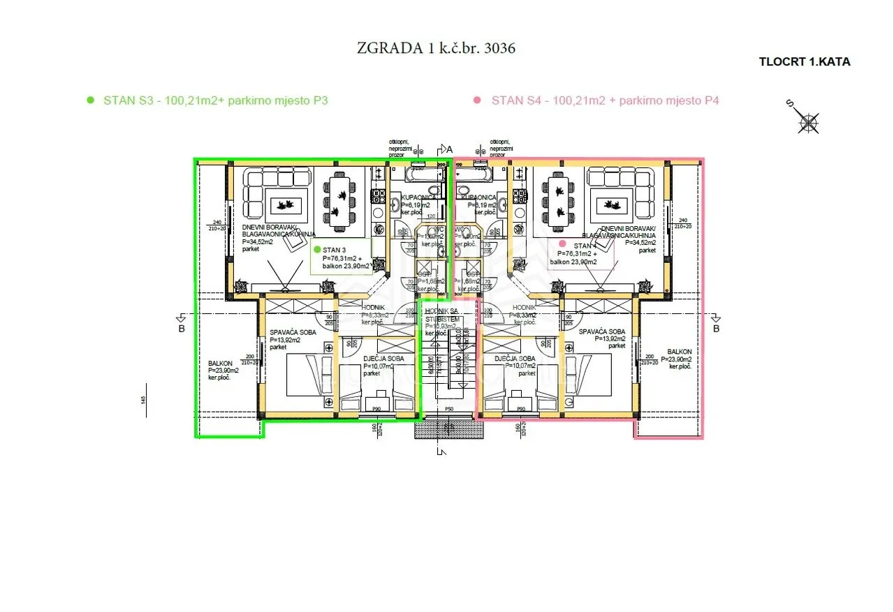 zadar -privlaka, novogradnja top stanovi - slika 4