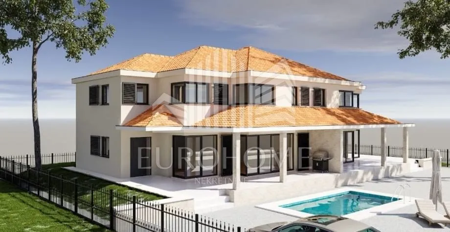 novogradnja, murvica kuća sa bazenom 256m2, 1835€/m2 - slika 2