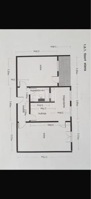 zagreb siget trosoban stan 56 m² - slika 13