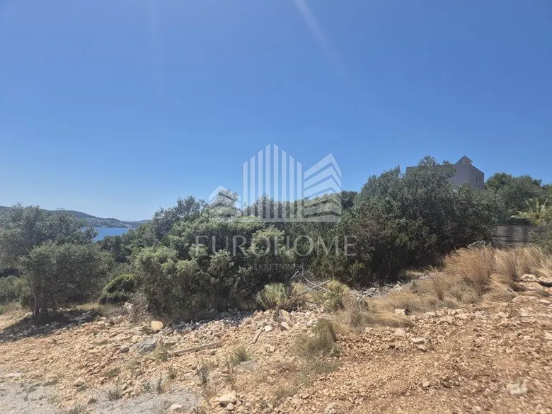 trogir, građevinsko zemljište na čiovu, 770 m² s pogledom - slika 4