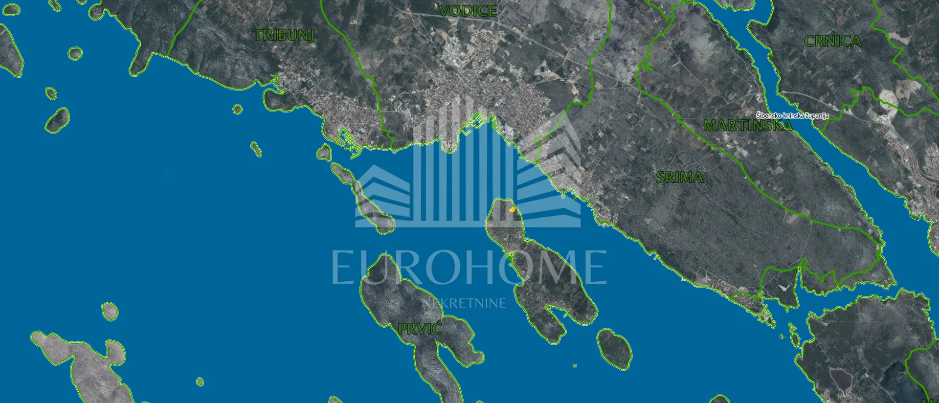 vodice-otok prvić poljoprivedno zemljište 5542m2 - slika 3