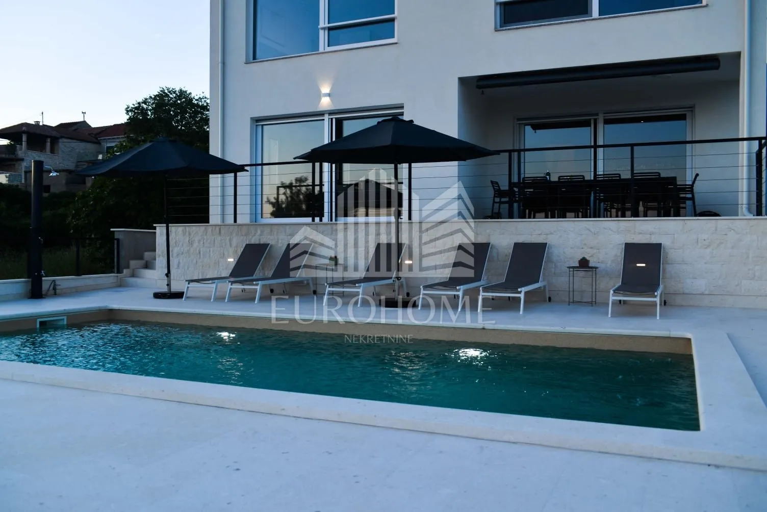zadar- vrana, moderna urbana villa sa bazenom - slika 20