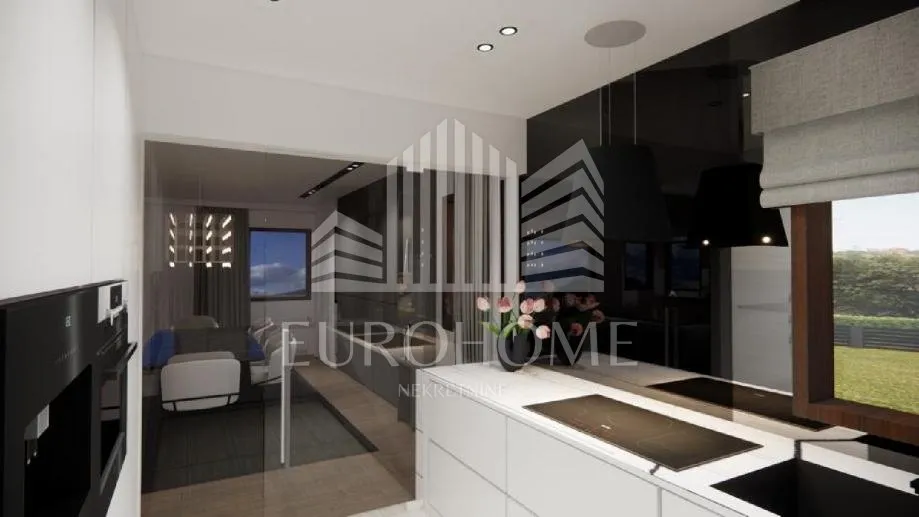 vila sa dva stana 427m2, vrt gramača, šestine - slika 7