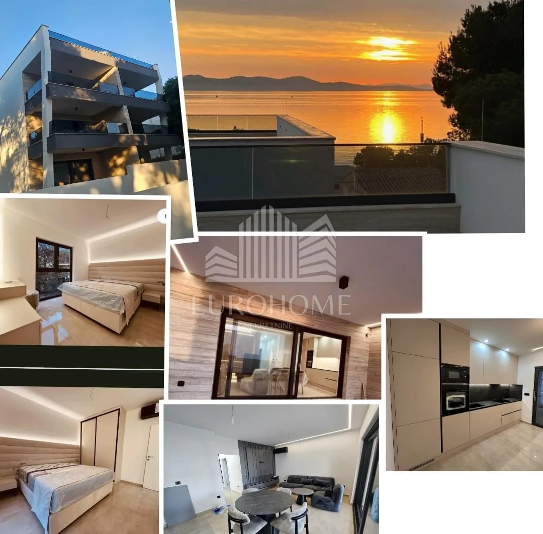 Diklo,Moderan penthouse uz more, kompletno namješten,odmah useljiv - Diklo, Zadar