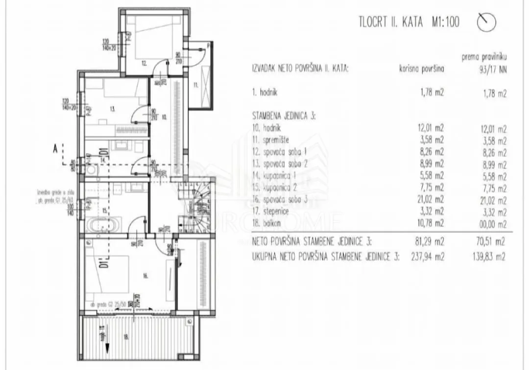novo!!dvoetažni penthouse u turnju s krovnom terasom,238m2 - slika 9