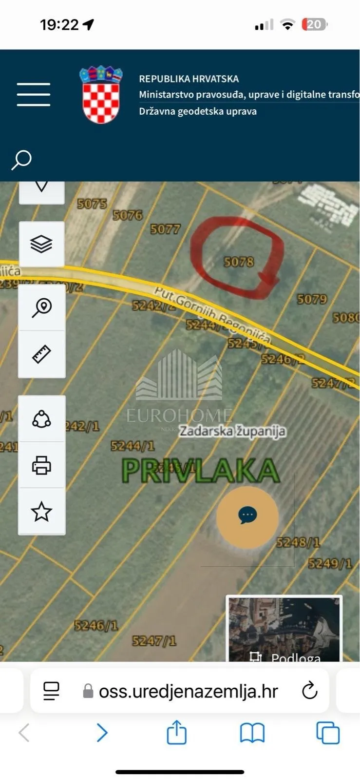 privlaka, građevinsko zemljište, 1005m2 - slika 6
