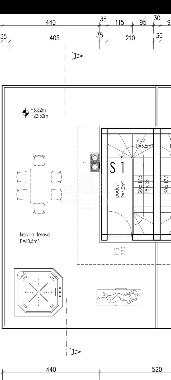sabunike-prvlaka,moderna kuća sa bazenom i krovnom terasom! - slika 9