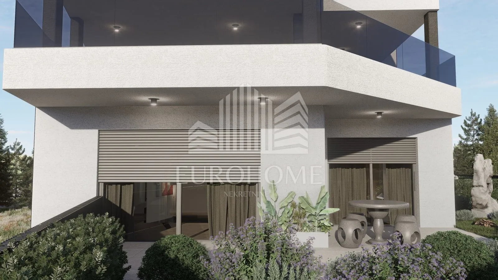 stan u luksuznoj urbanoj vili – gračani, 102 m², balkon i pogled na zelenilo - slika 4