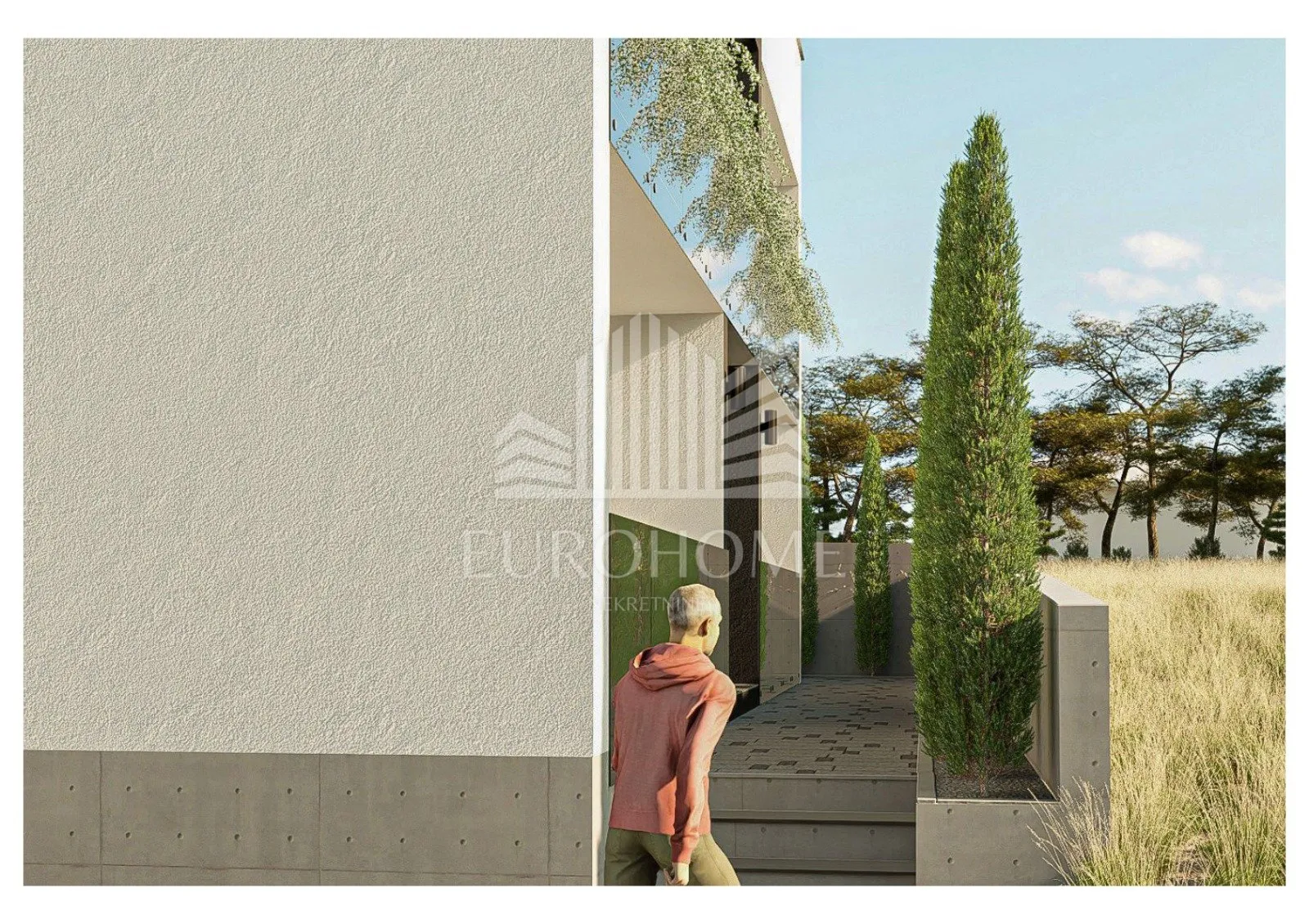 trosoban stan s vrtom u novogradnji - vir, 49.48 m², 450 m od plaže - slika 6