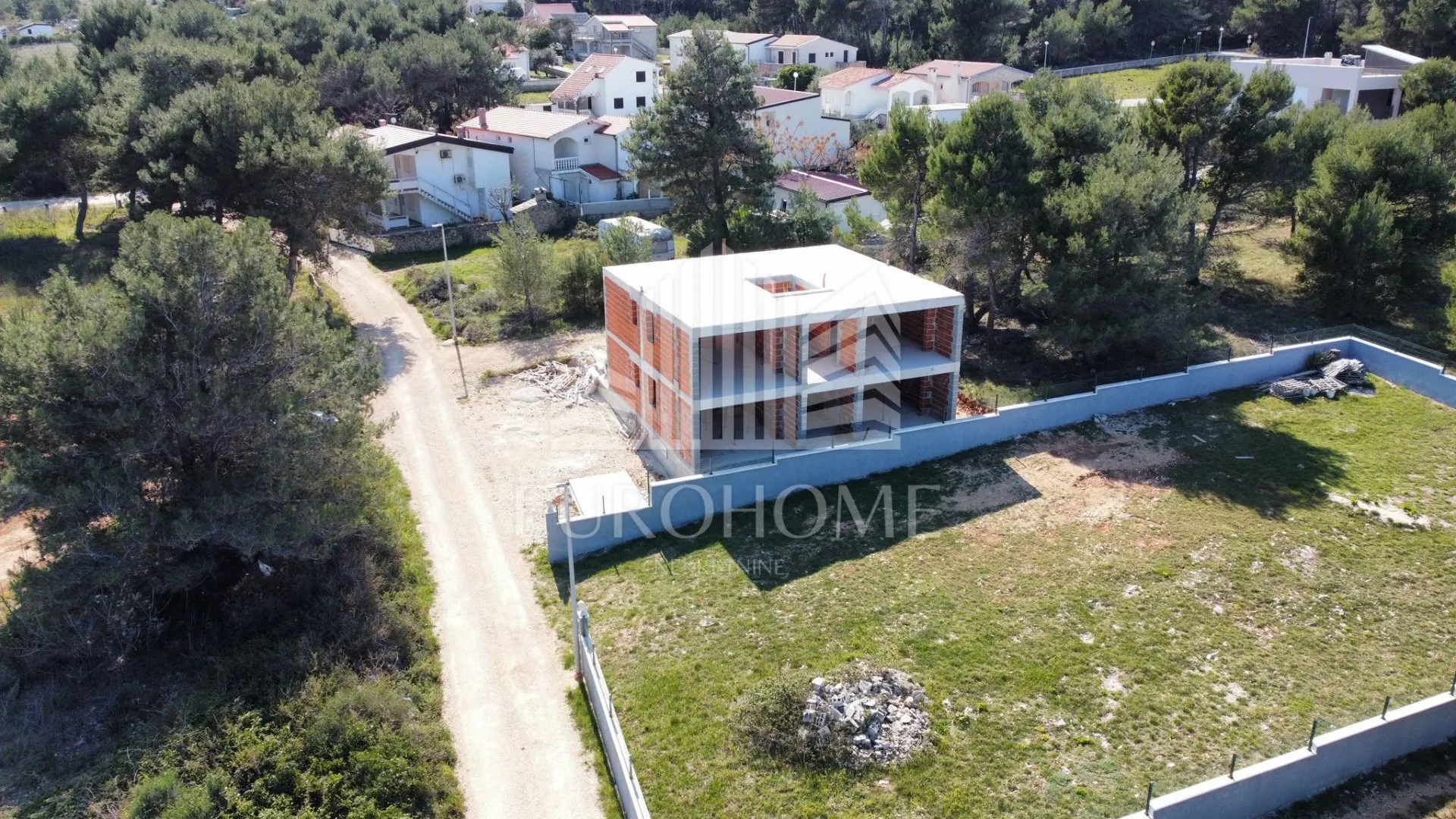 trosoban stan s vrtom u novogradnji - vir, 49.48 m², 450 m od plaže - slika 15