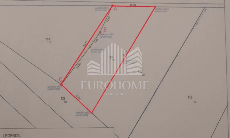 zadar, građevinsko zemljište 768 m², galovac, u blizini zadra i sukošan - slika 8
