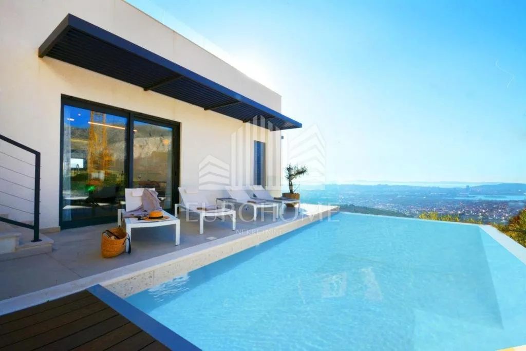 split, moderna villa, panoramski pogled, 223m2 - slika 3