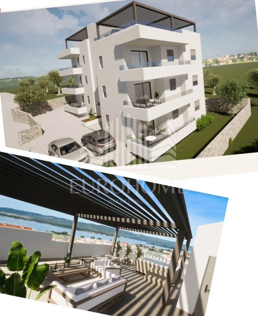 Sveti Filip i Jakov,3S penthouse,85m2,panoramski pogled