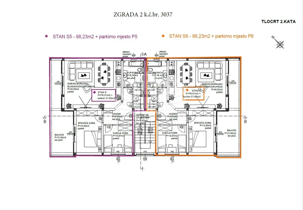 zadar -privlaka, novogradnja top stanovi - slika 4