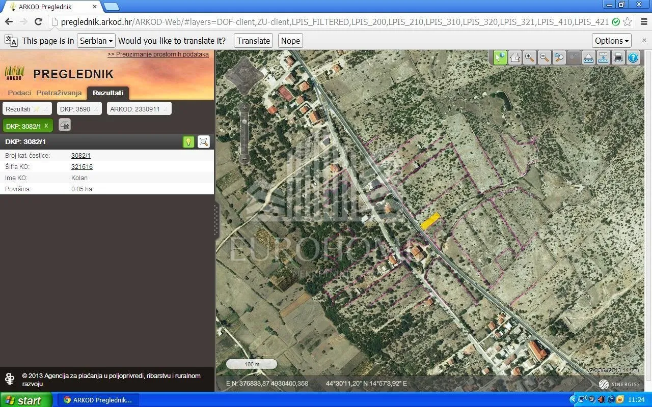 pag- kolan- investicijsko zemljište, 4100m2 - slika 2