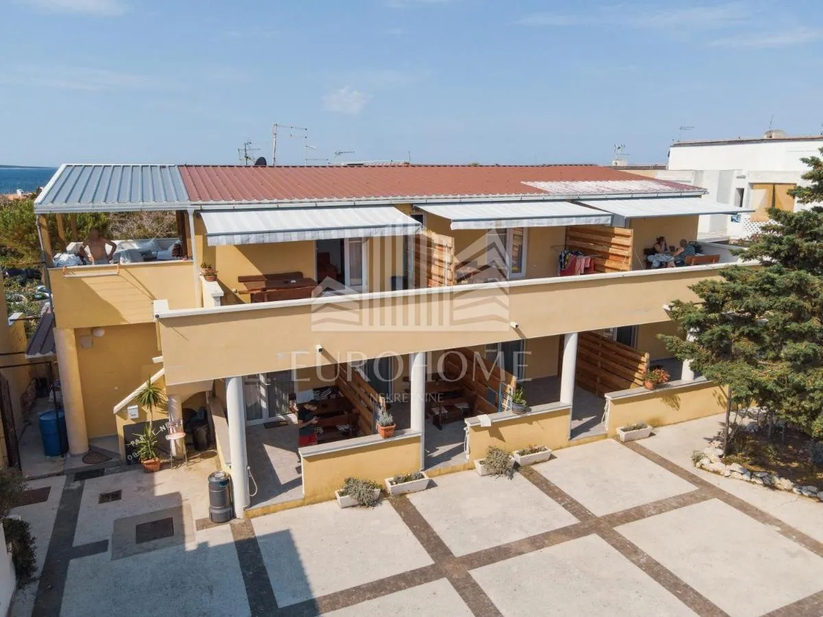 blizina zrća, gajac, kuća sa 8 apartmana 500 m od mora - slika 2