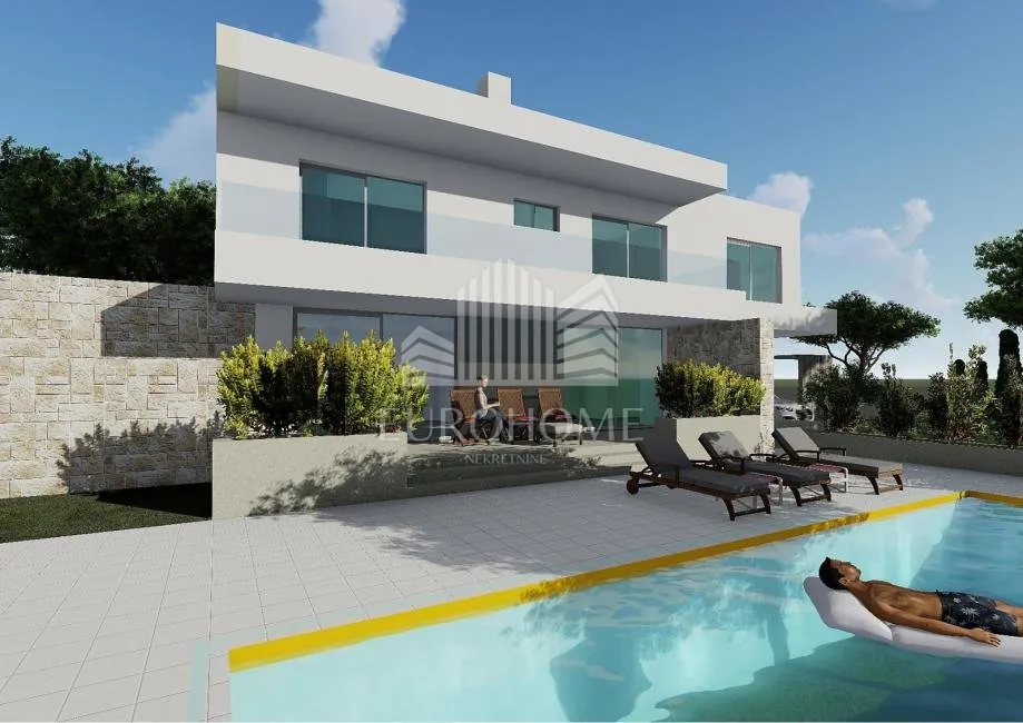 NOVOGRADNJA, VILA 889m2, BAZEN, ISTRA - Smoljanci, Svetvinčenat