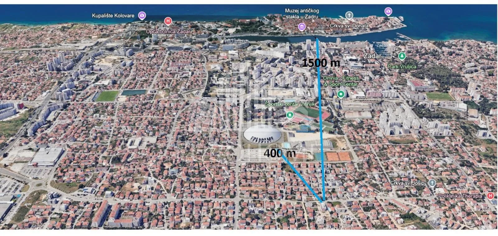 zadar, višnjik- trosoban stan na 2. katu 121 m2 - slika 15