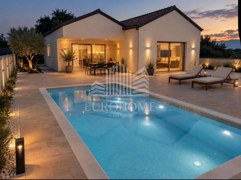 ZADAR, Moderna vila s bazenom, Crno | Novogradnja 2026 - Crno, Zadar