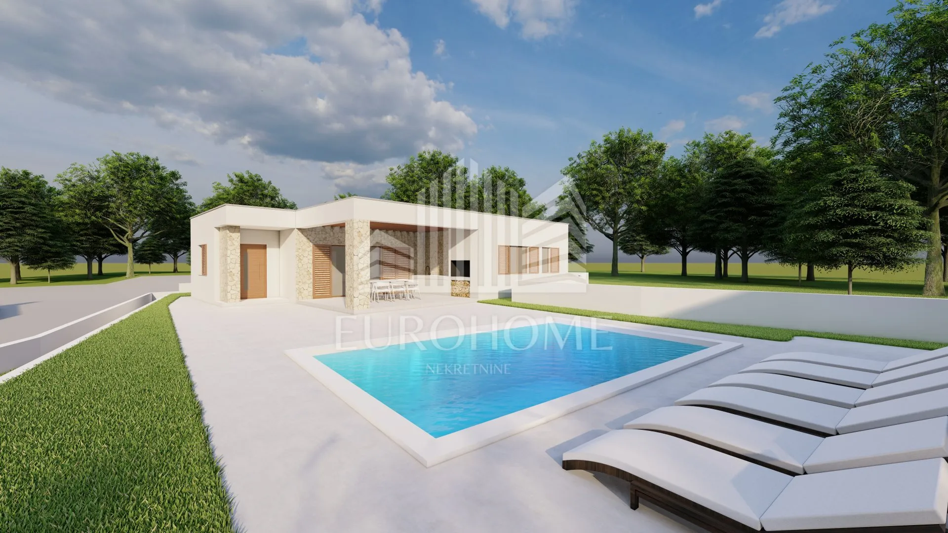 zadar vir luksuzna villa 180m2 novogradnja - slika 2
