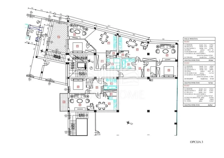 strogi centar đakova – moderan trosoban stan 68,49 m² s liftom i parkingom - slika 11