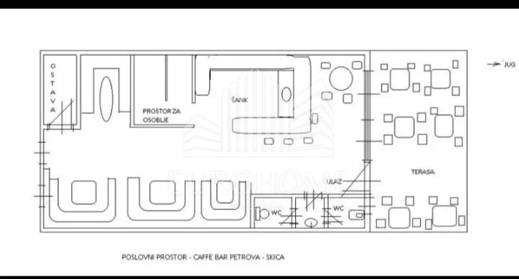 petrova ulica,poslovni prostor, caffe bar, 50 m2 - slika 6