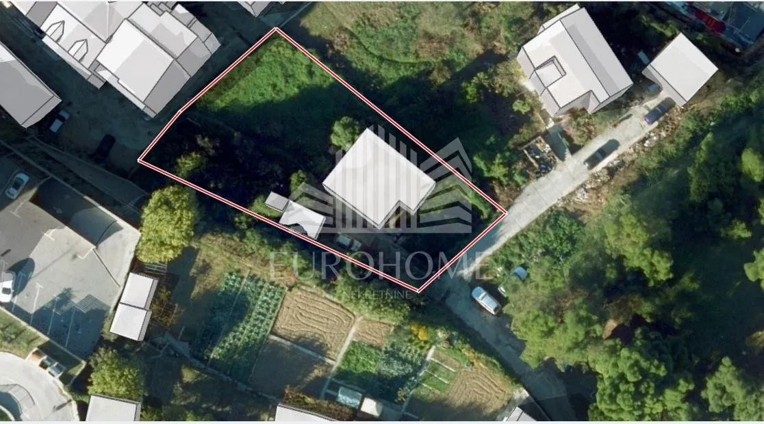 split, građevinsko zemljište, pujanke, 881 m2 - slika 1