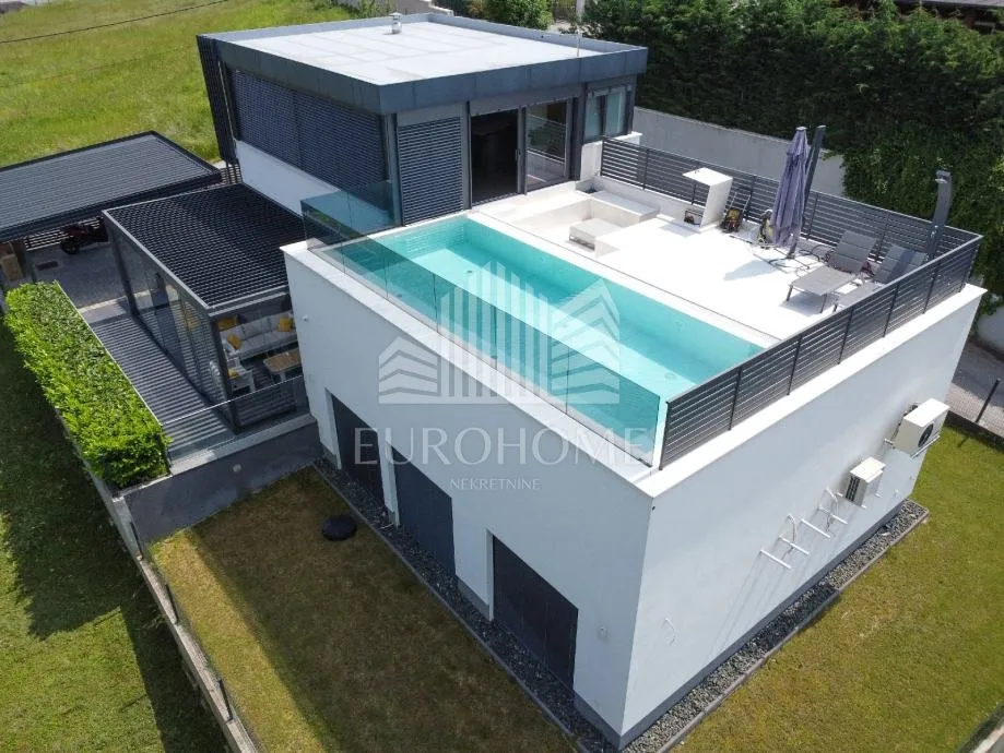 samobor ekskluzivna kuća 286,00 m² s bazenom na krovu - slika 2