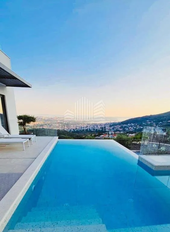 split, moderna villa, panoramski pogled, 223m2 - slika 2