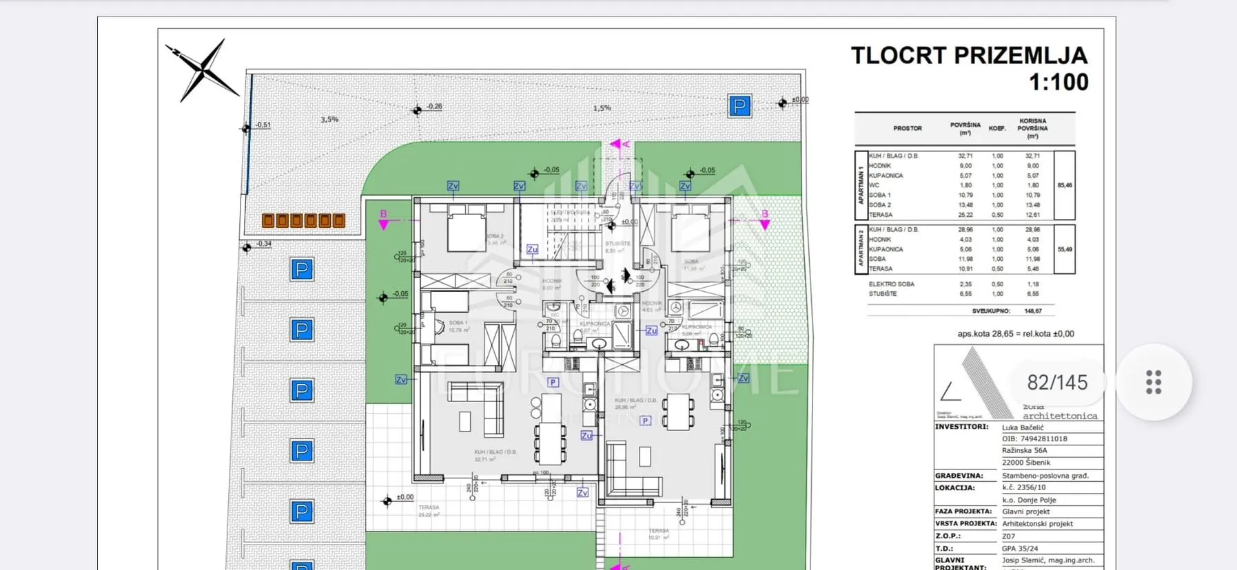 šibenik|novogradnja|top prilika,stan s 2 spavaće sobe,79m2 - slika 8