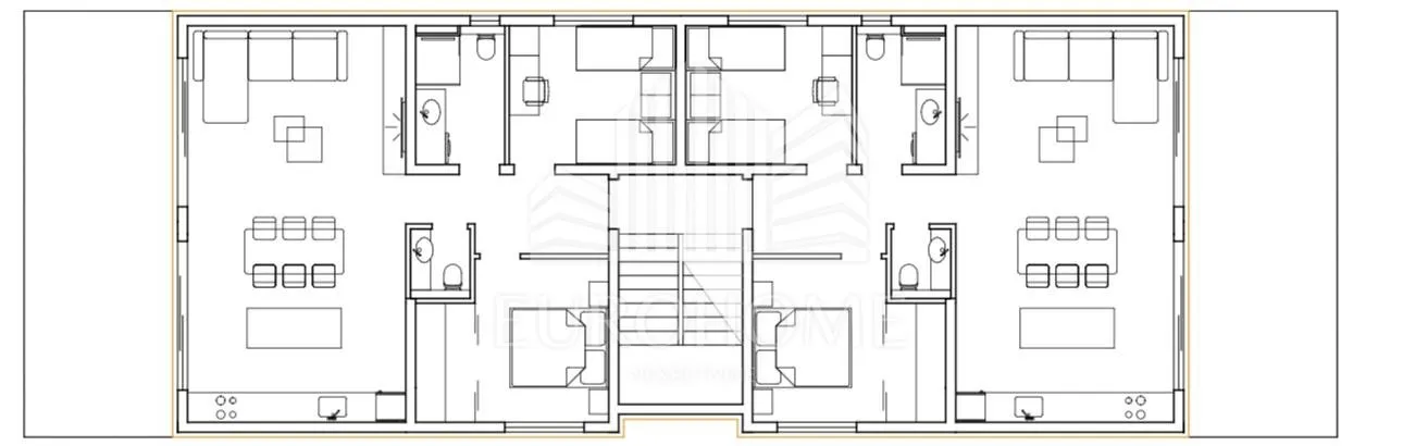 petrčane, punta radman- 2 stana u novogradnji, 170m2 - slika 8