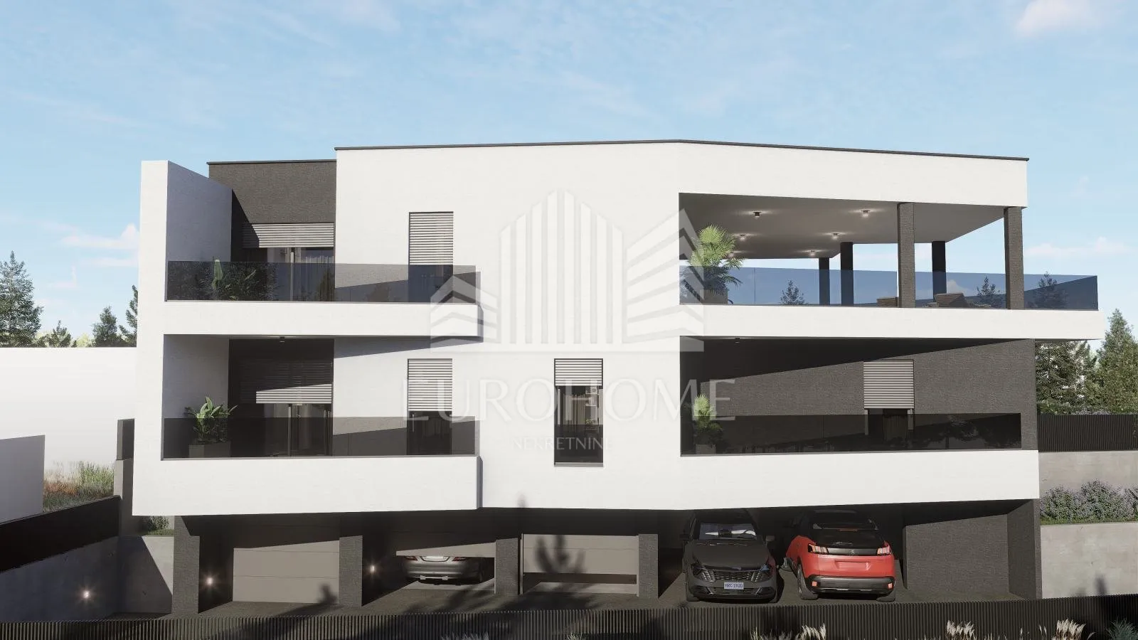 stan u luksuznoj urbanoj vili – gračani, 102 m², balkon i pogled na zelenilo - slika 3