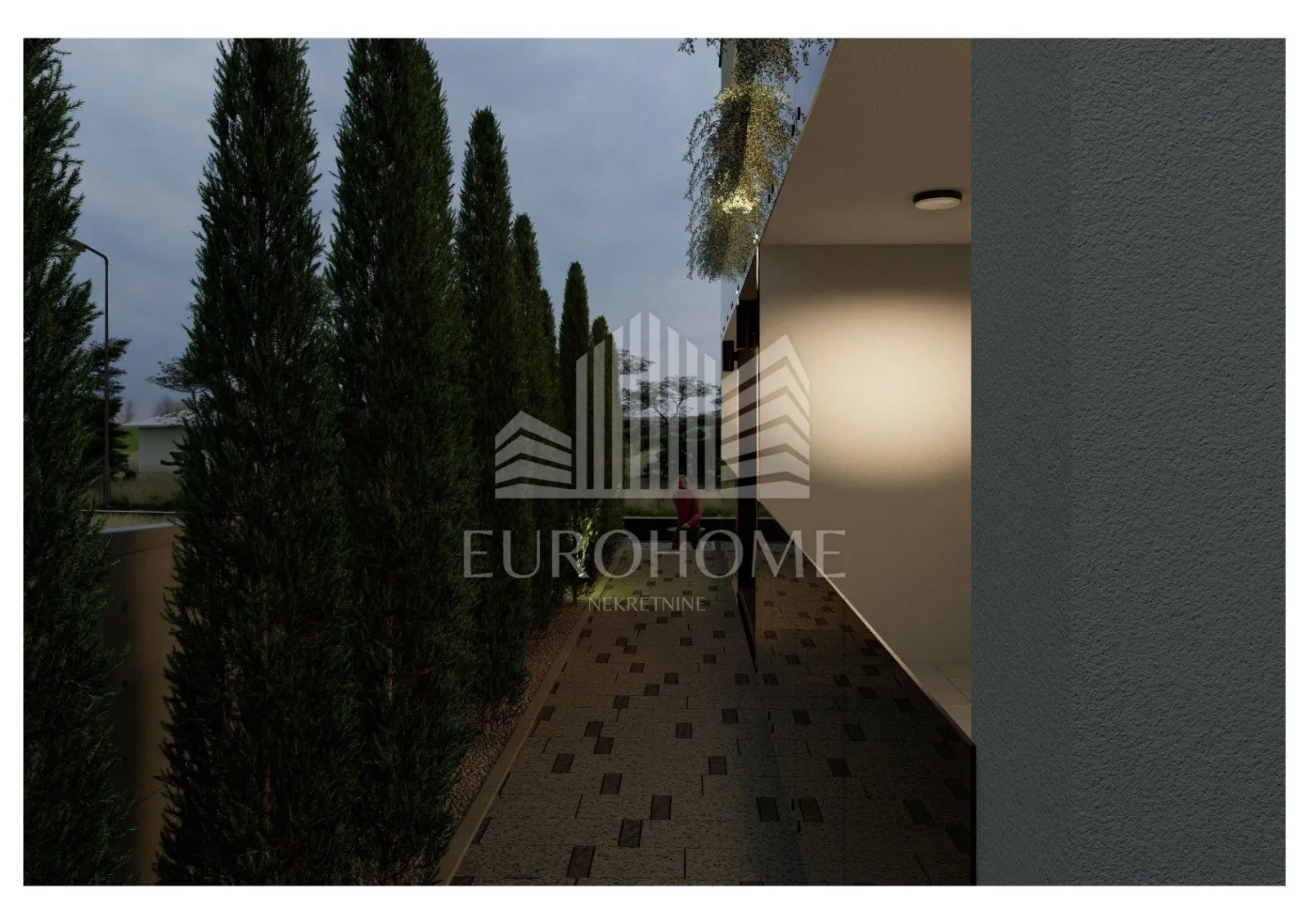 trosoban stan s vrtom u novogradnji - vir, 49.48 m², 450 m od plaže - slika 9