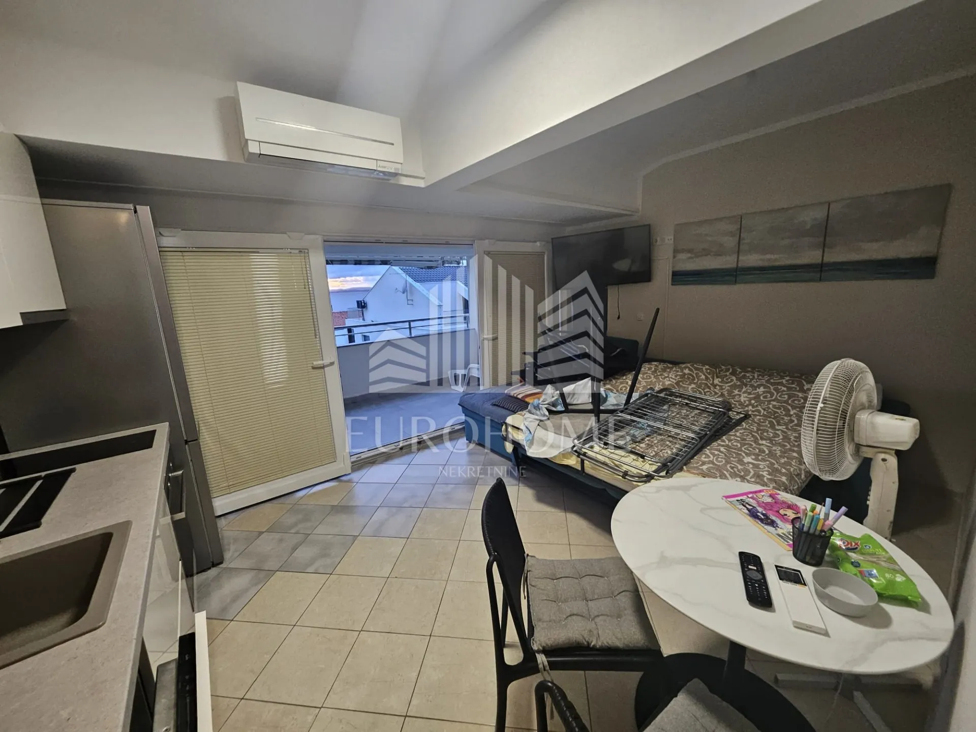 kožino, prilika s pogledom!jednosoban apartman 50 m od mora - slika 7
