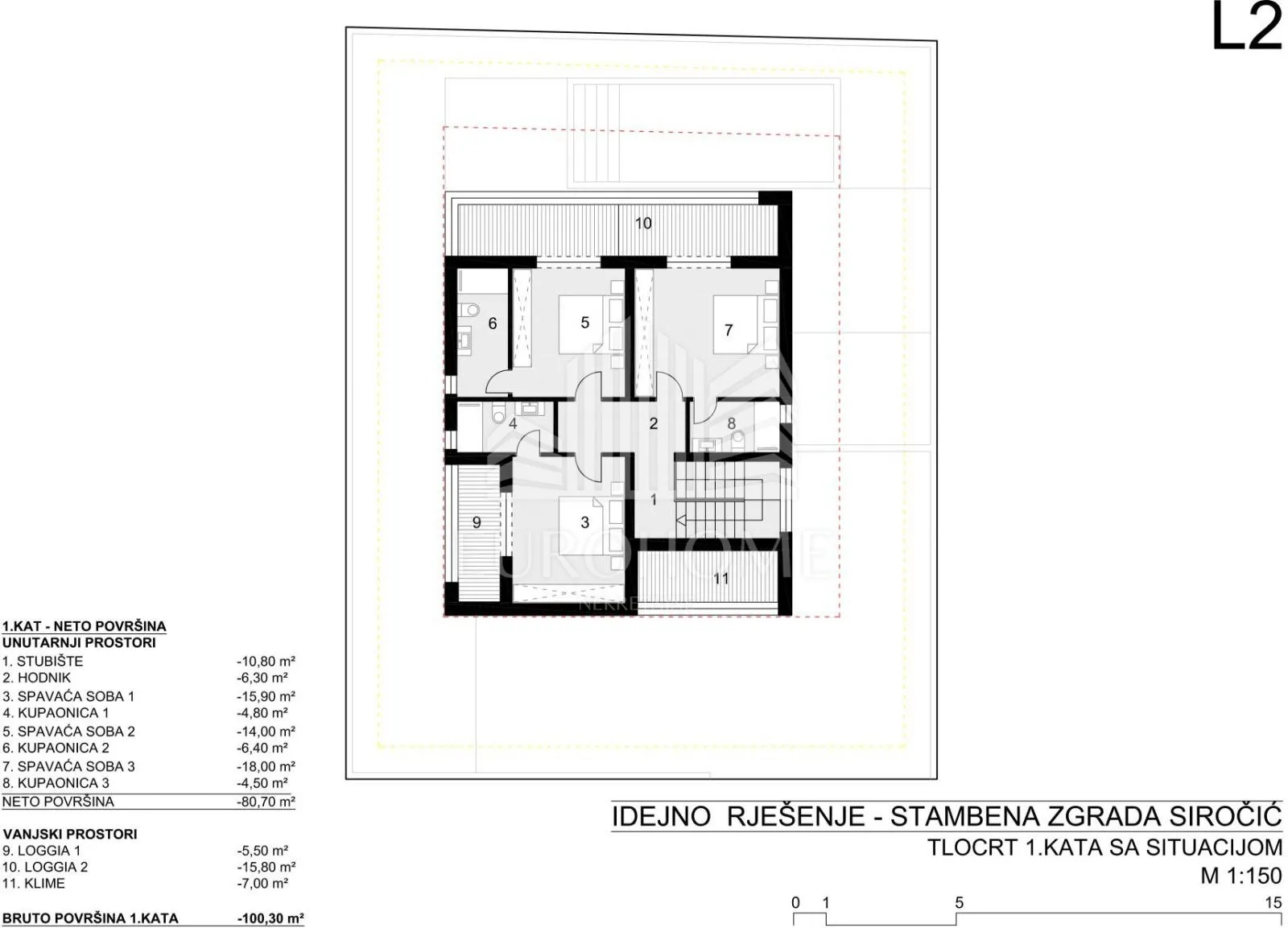 zadar- privlaka- urbana villa sa grijanim bezenom, 200m2 - slika 6
