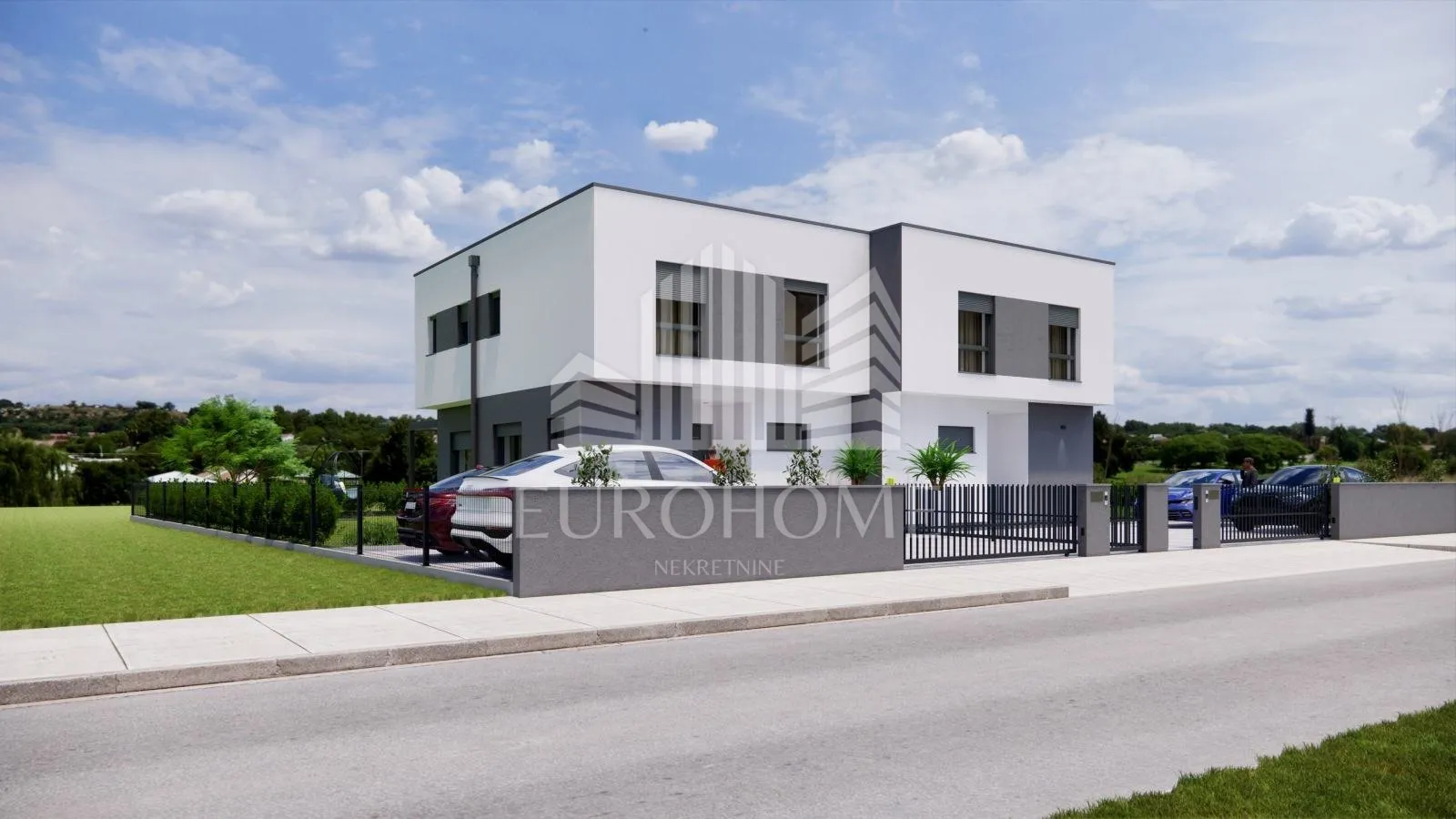novogradnja – moderna dvojna kuća 128 m², 2 ppm, vrt, brezovica - slika 3