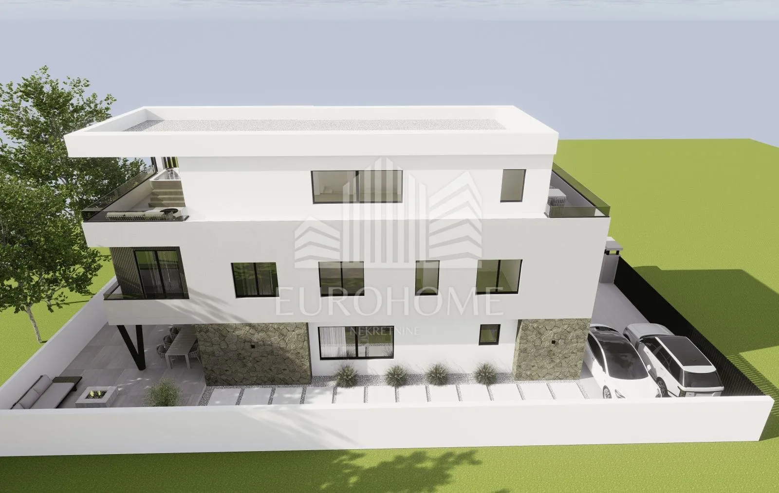 vodice- dvoetažni trosoban stan u novogradnji, 121.00 m2 - slika 7
