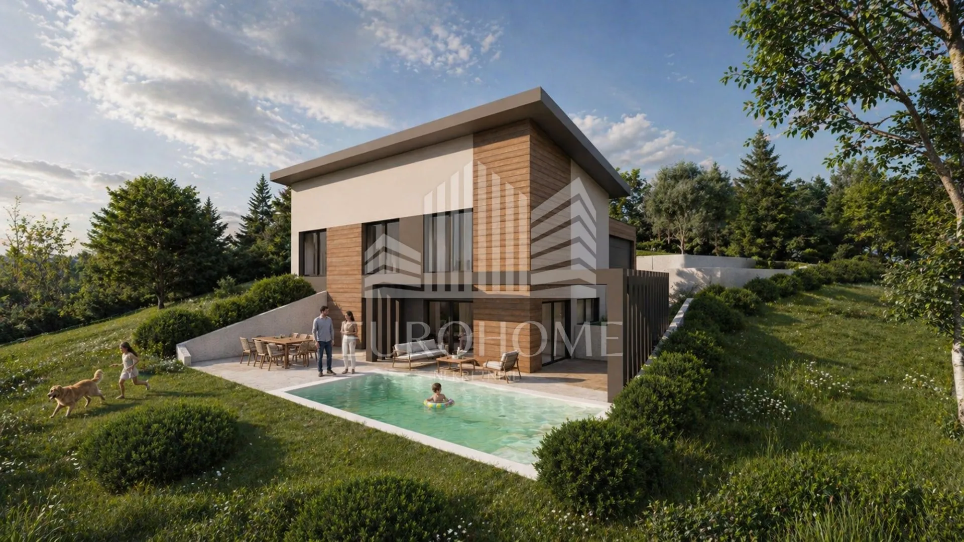 zemljište 5642 m2 sa projektom za gradnju luksuzne vile - slika 3