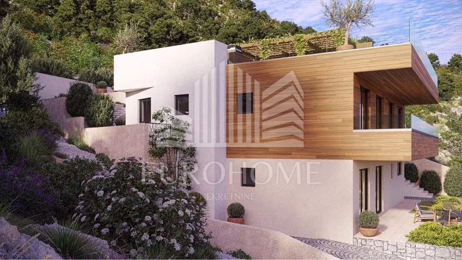atraktivna vila, prvi red do mora, rogoznica, 250 m2 - slika 6