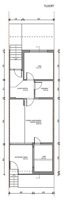 zagreb dugave trosoban stan 70,93 m² - slika 14