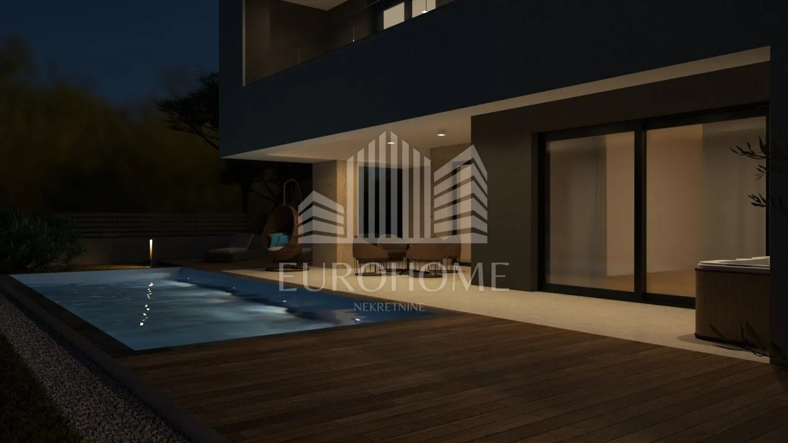 zadar- privlaka- urbana villa sa grijanim bezenom, 200m2 - slika 8