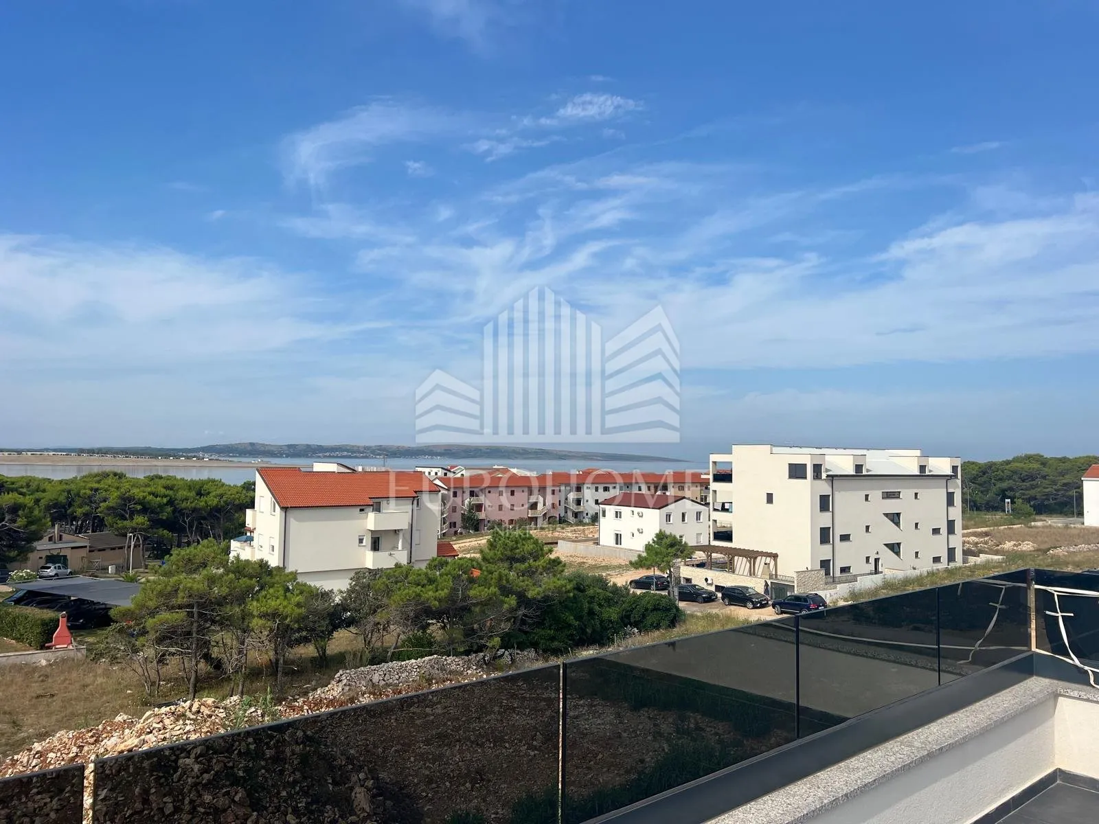 Povljana, Pag, Penthouse-2S s panoramskim pogledom na more, odmah useljivo