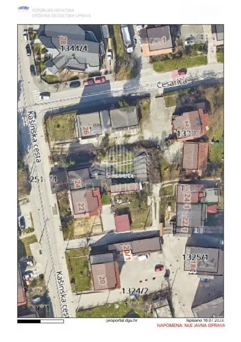 Građevinsko zemljište, centar Sesveta, 622m2 - Sesvete, Zagreb