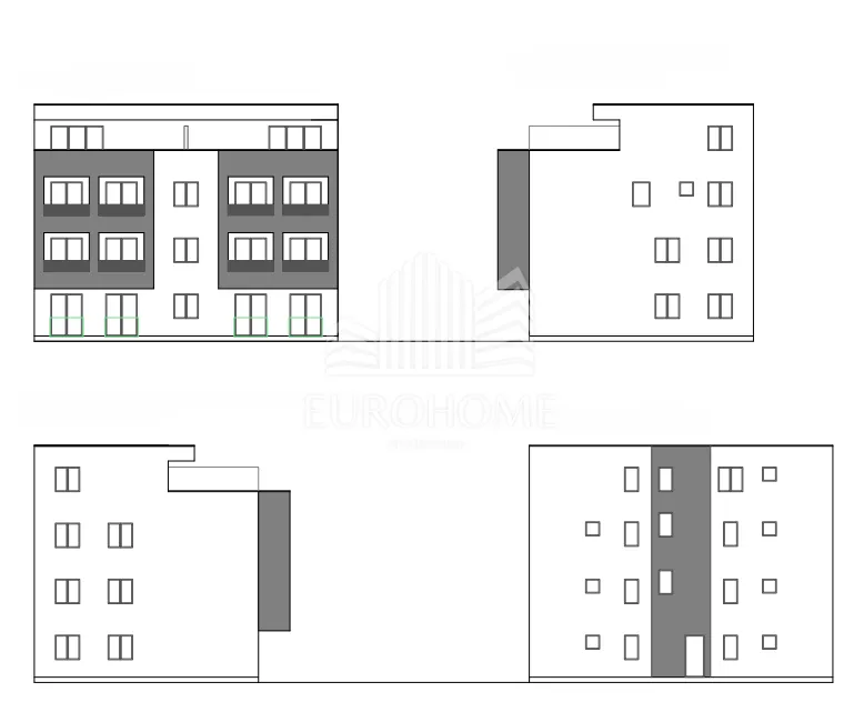 Novogradnja Sesvete - dvoetažni stan S7 - Sesvete, Zagreb