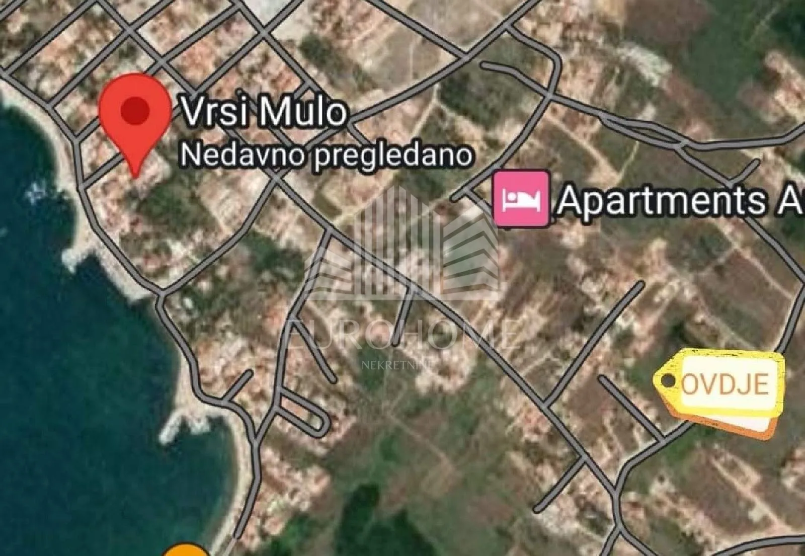 vrsi- mulo- građevinsko zemljište, 953m2 - slika 2