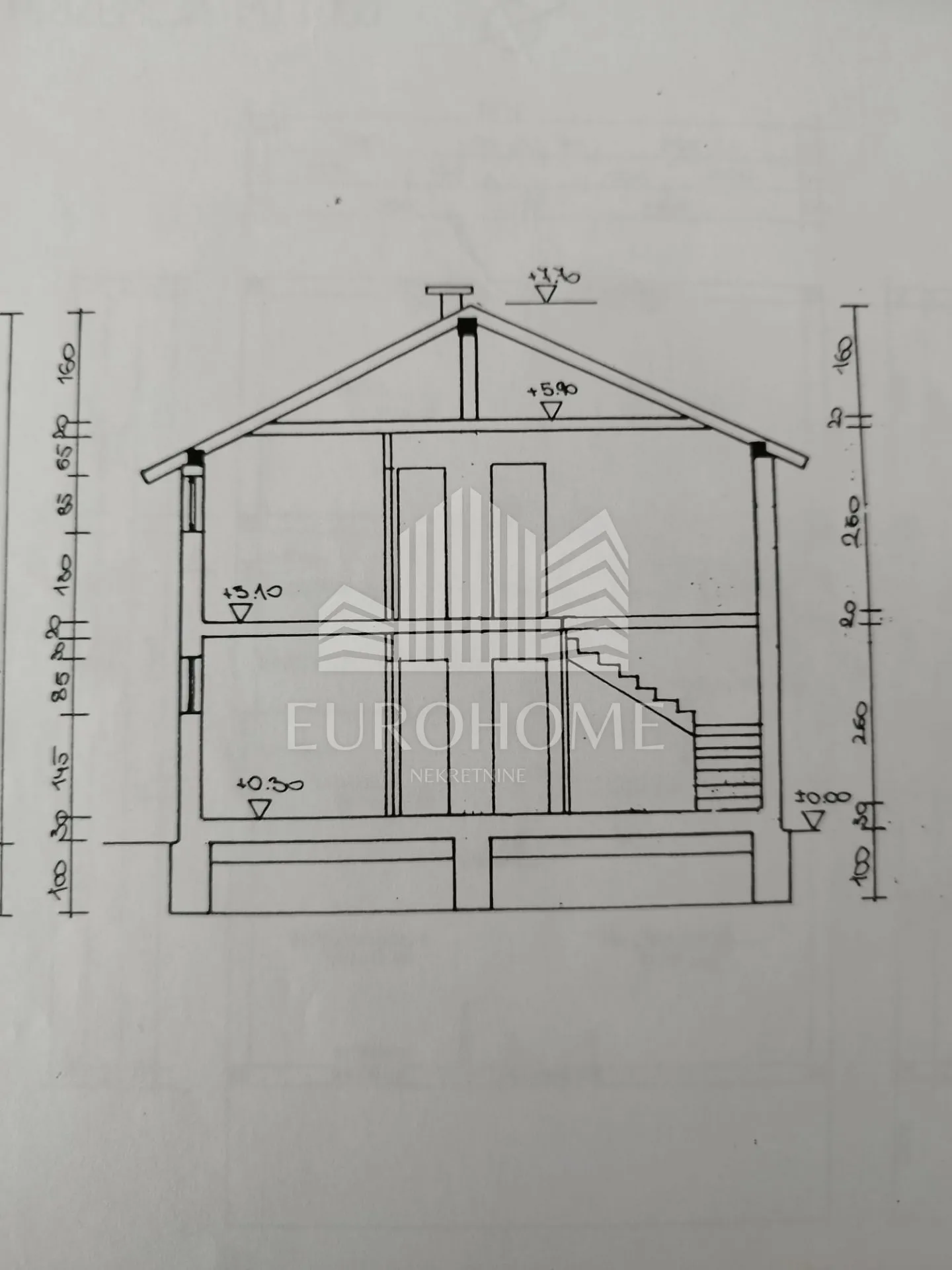 kuća sa dva stana svaki 100 m2, okućnica 700 m2, klara - slika 12